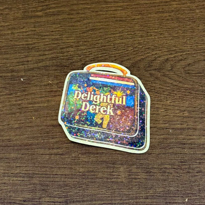 Delightful Derek, Waterproof Vinyl Stickers, Vinyl Stickers | FVS052 | Paperaicashop