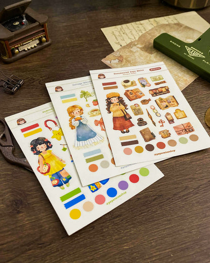 Jumino Maica Decorative Sticker Sheet MCD074