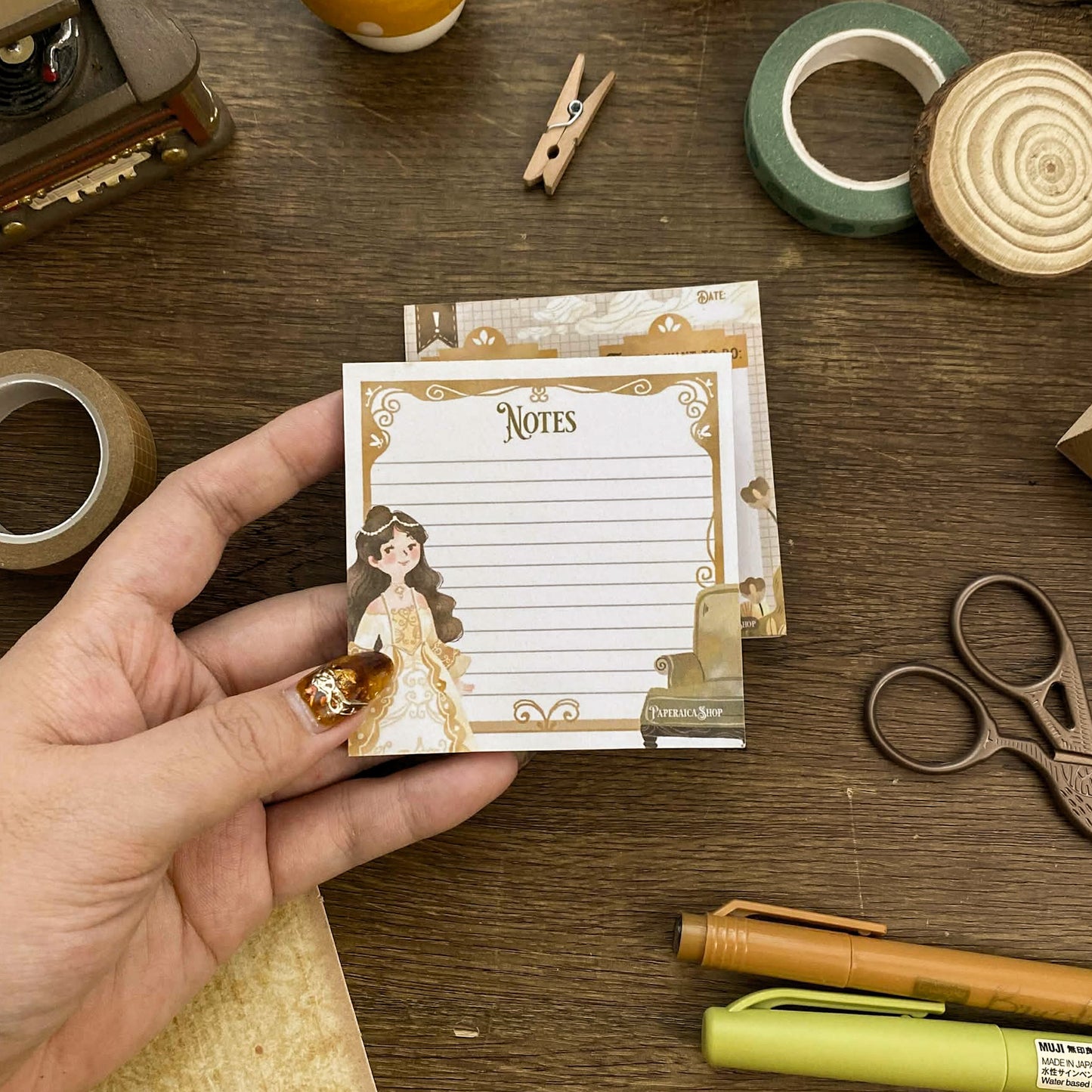 Vintage Notepad 40 Leaves Notepad, Notes Memopad NP005