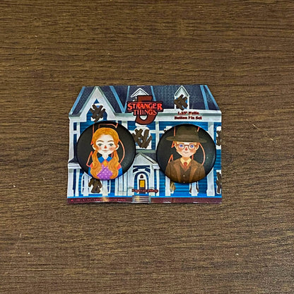 Stranger Things 5 Button Pins, Deco Pins, Stranger Things Merch | FBP032