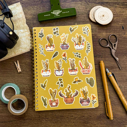 Woodland Plants A5 Notebook NBS007