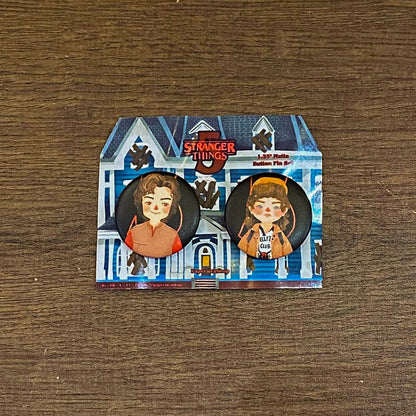 Stranger Things 5 Button Pins, Deco Pins, Stranger Things Merch | FBP032