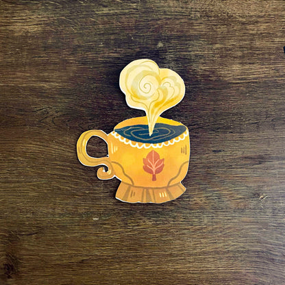 Cozy Autumn Diecut Art Prints, Aesthetic Art Prints, Autumn Themed Art Prints