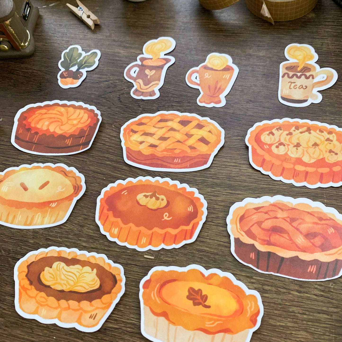 Tea & Tart Things Sticker Pack SP032