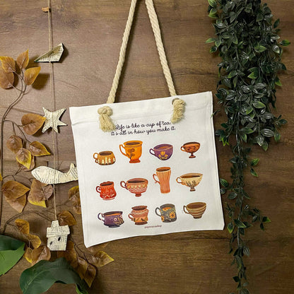 Afternoon Tea Deco Tote Bag DTR001