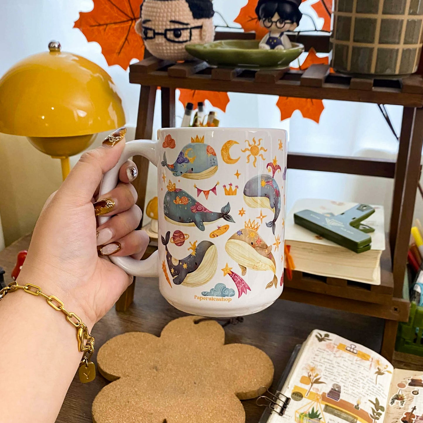 Whimsical Whales Massy Mug MM019