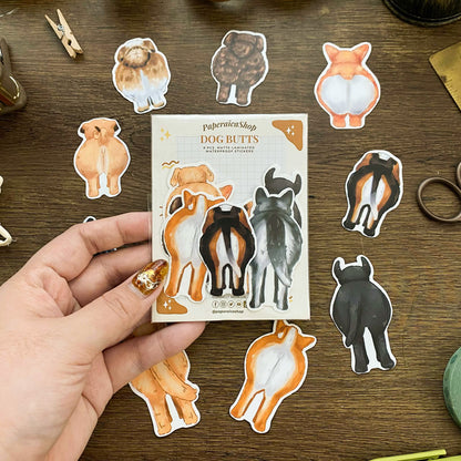 Cute Dog Butts Stickers SP008