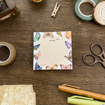 Elegant Butterfly Notepad 40 Leaves Notepad, Notes Memopad NP014
