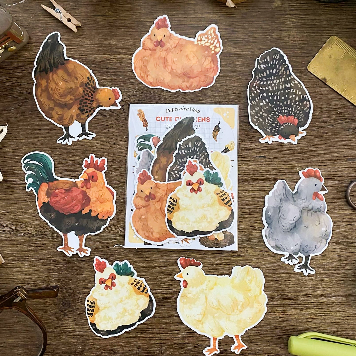 Cutie Chimkens Sticker Pack SP025