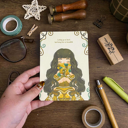 Letting Go Is Hard Daily Aesthetic Postcards 4x6 Art print PC007