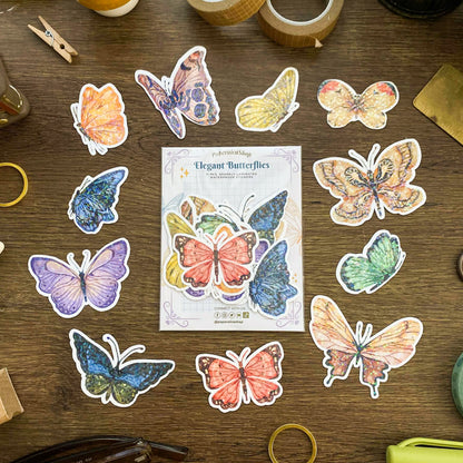 Elegant Butterfly Sticker Pack SP020