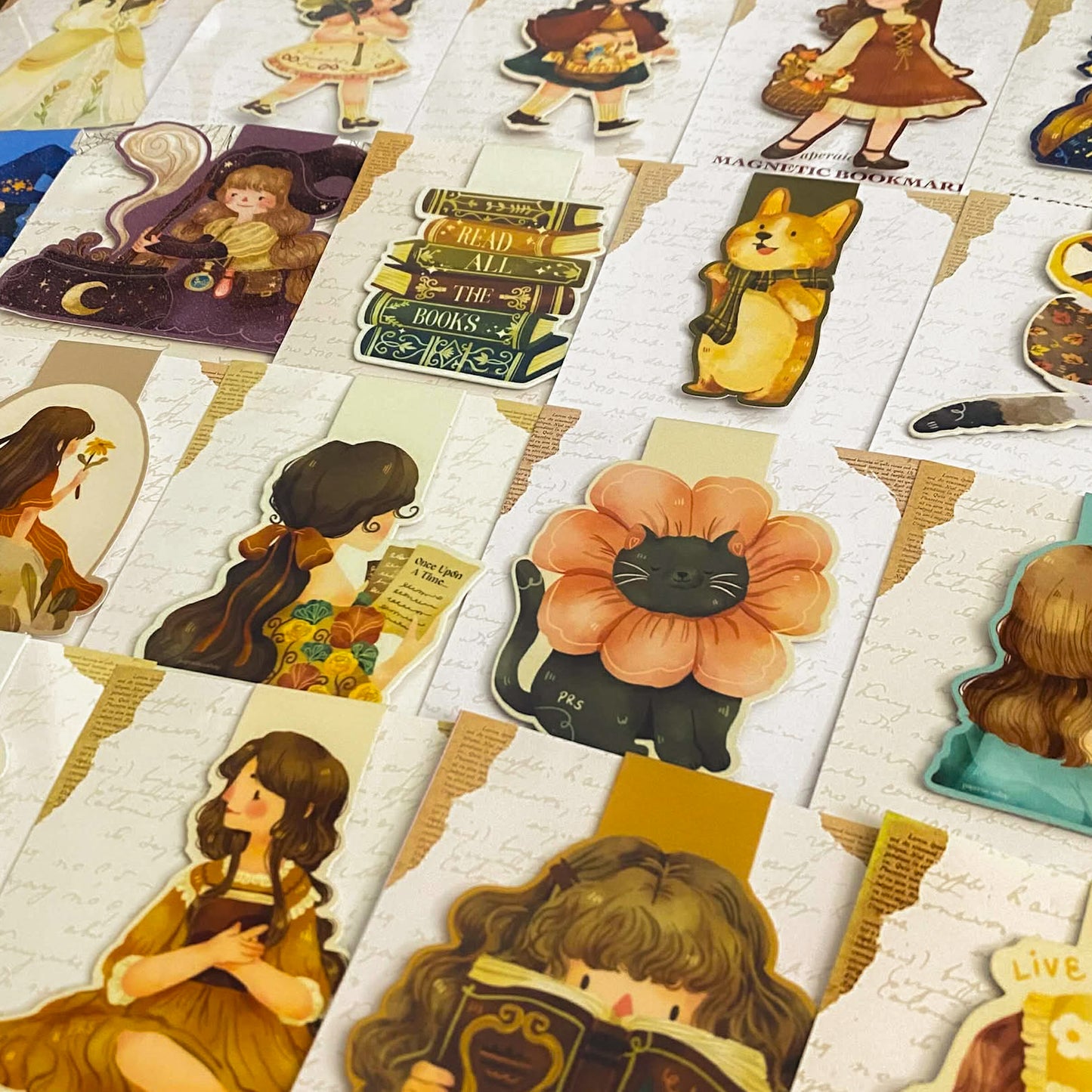 Read All The Books Magnetic Bookmark MB003