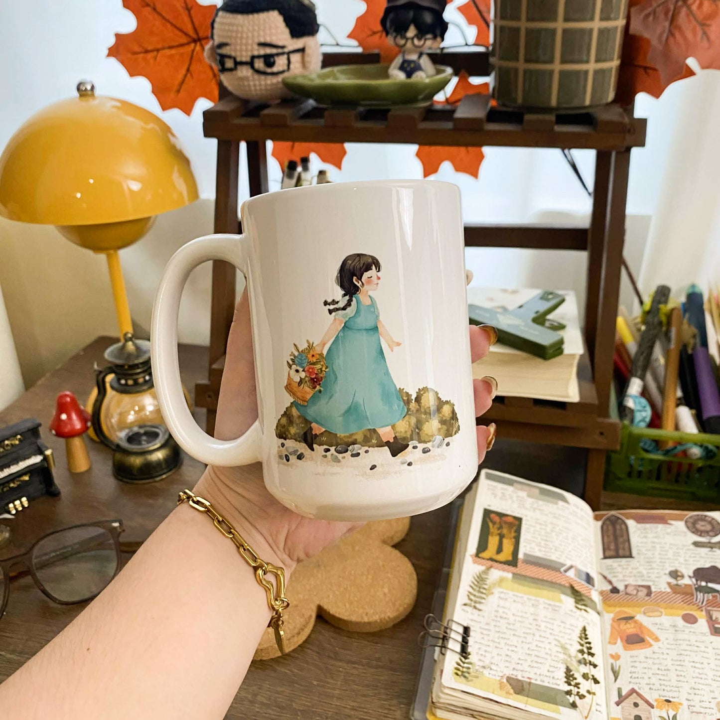 Cute Spring Girl Massy Mug MM004