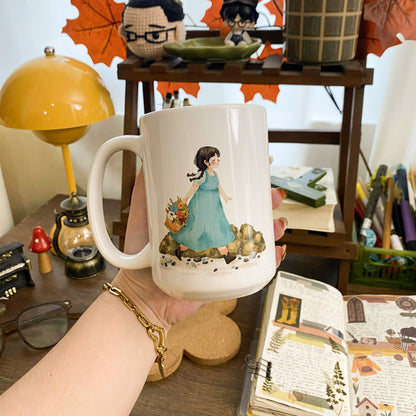 Cute Spring Girl Massy Mug MM004