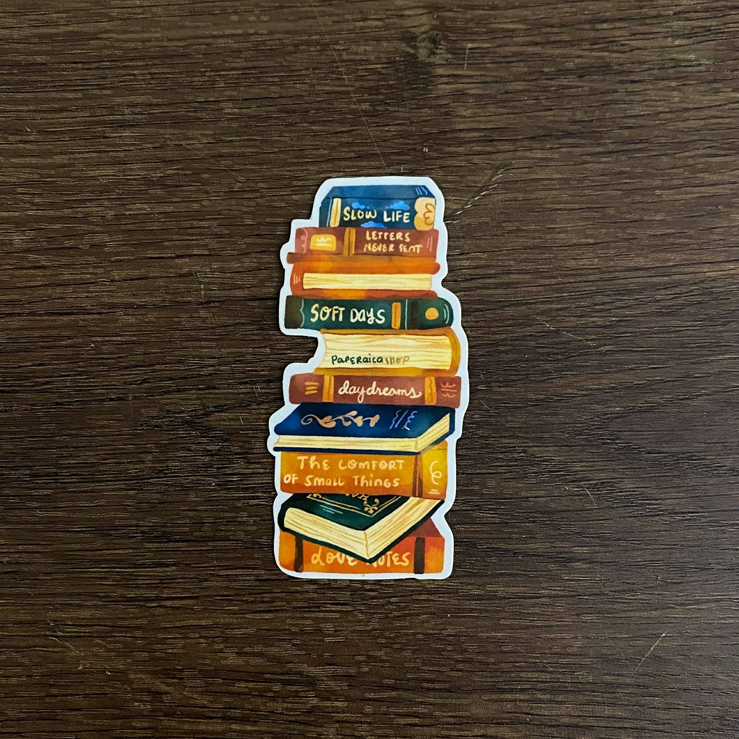 Autumn Reads Waterproof Vinyl Stickers VS061