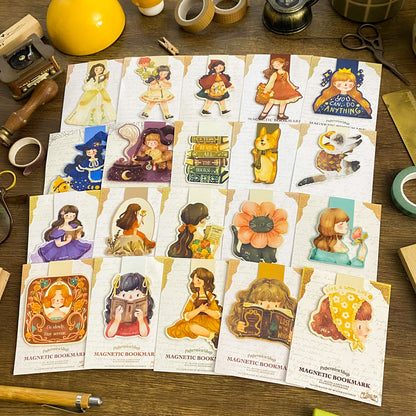 Read All The Books Magnetic Bookmark MB003