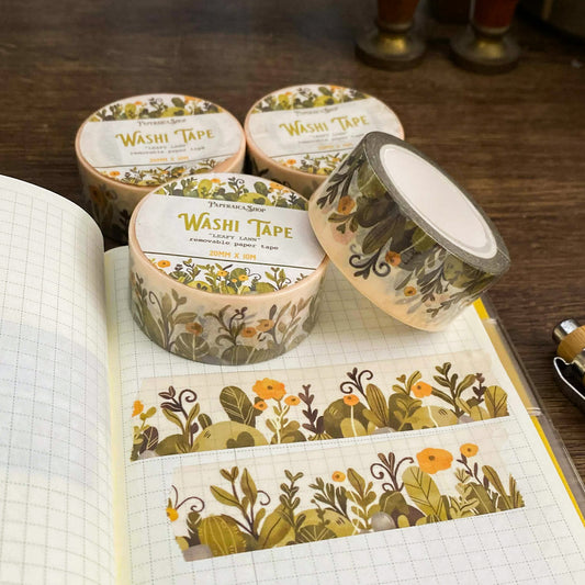 Leafy Lawn Washi Tape WT004
