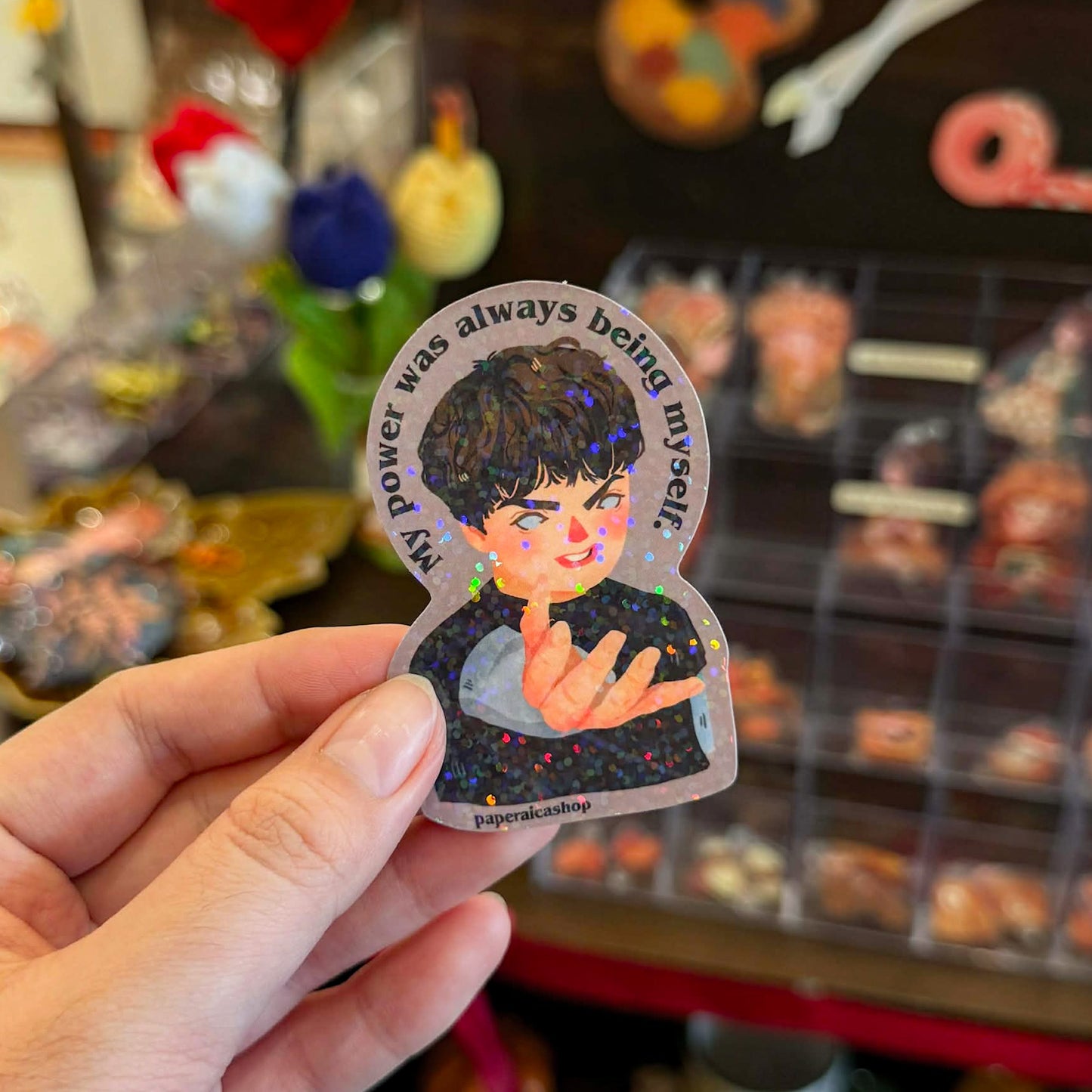 Being Myself, Waterproof Vinyl Stickers, Vinyl Stickers | FVS053 | Paperaicashop