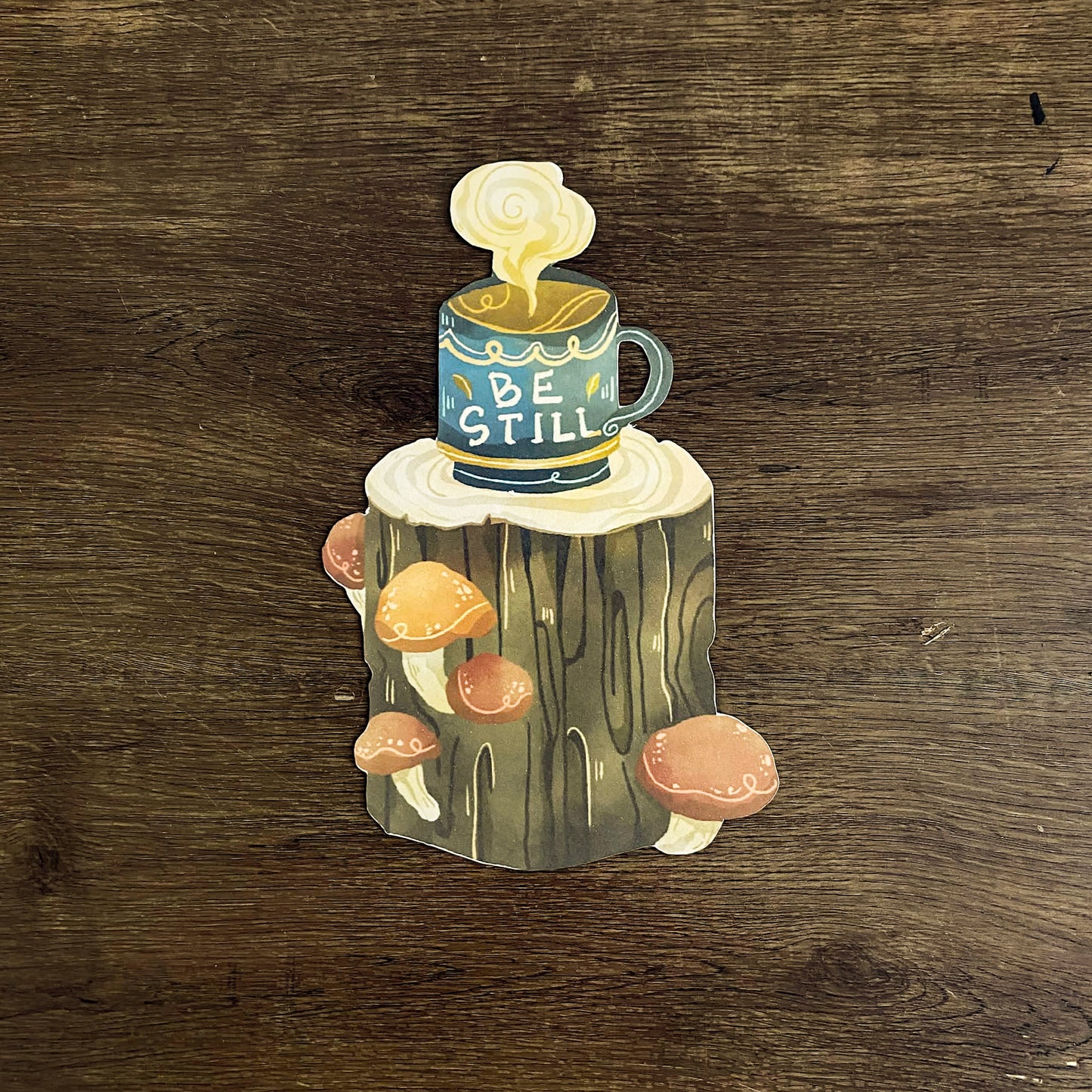 Cozy Autumn Diecut Art Prints, Aesthetic Art Prints, Autumn Themed Art Prints