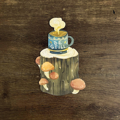 Cozy Autumn Diecut Art Prints, Aesthetic Art Prints, Autumn Themed Art Prints