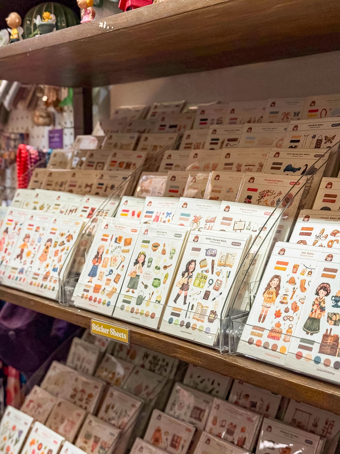 Cute Snail Mail Maica Decorative Sticker Sheet MCD077