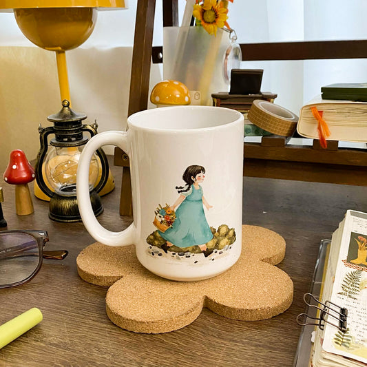 Cute Spring Girl Massy Mug MM004