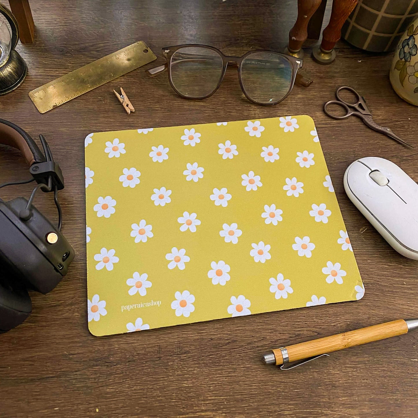 Olive Daisy Mousepad MP002