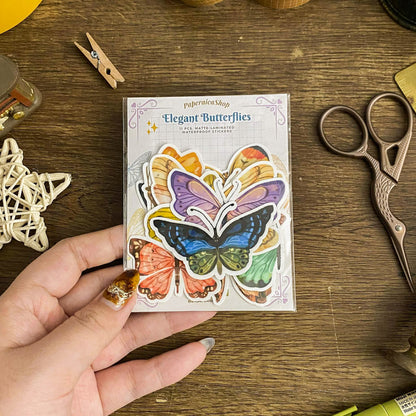 Elegant Butterfly Sticker Pack SP020