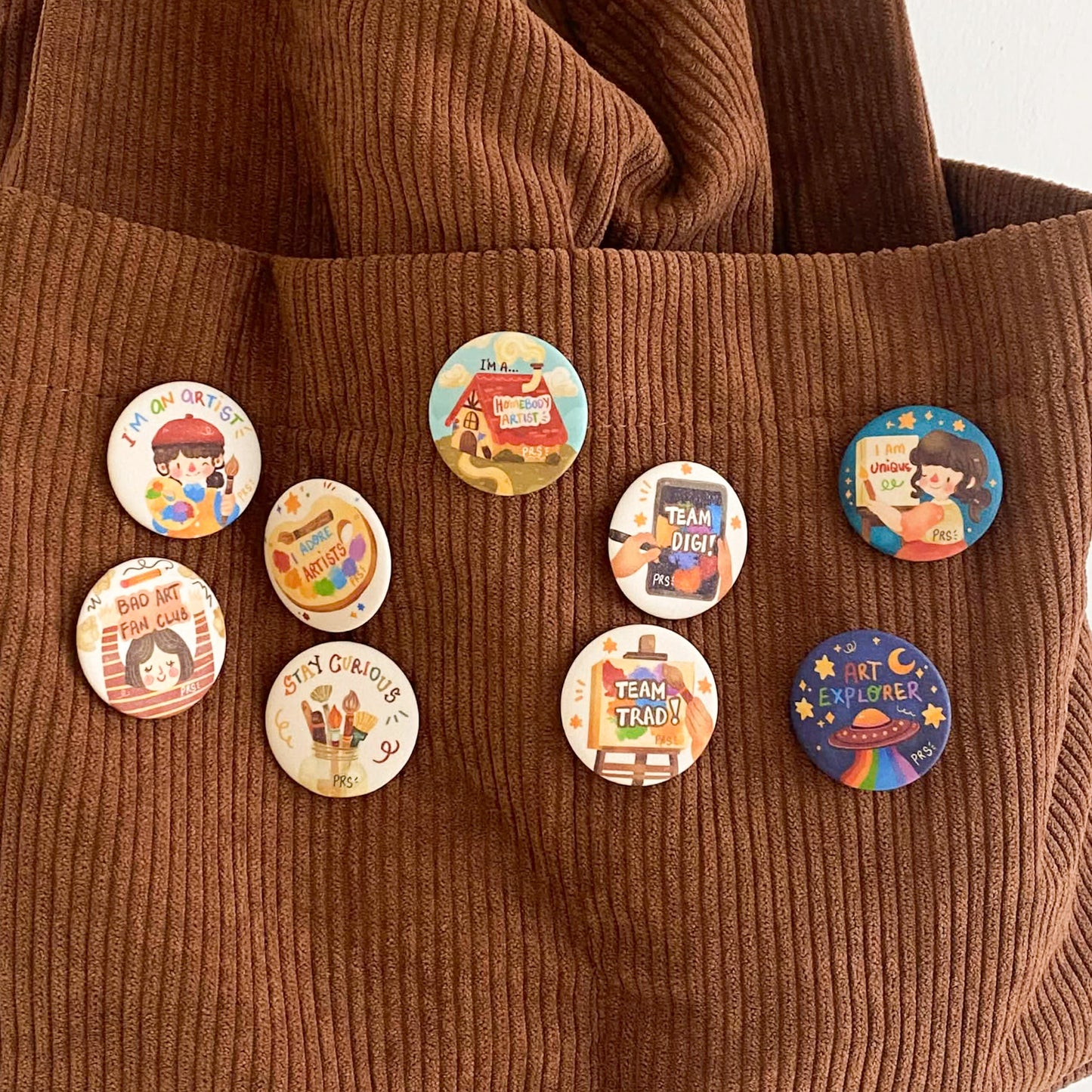 Creative Artist Button Badges Artist Button Pins BP002