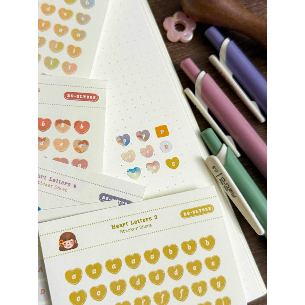 BSLT, Shape Stickers, Functional Stickers, Small Stickers | BSSLT | PaperaicaShop