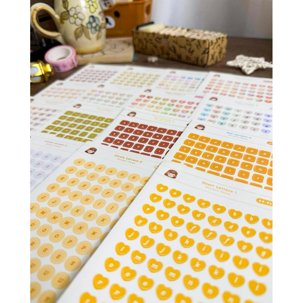 BSLT, Shape Stickers, Functional Stickers, Small Stickers | BSSLT | PaperaicaShop