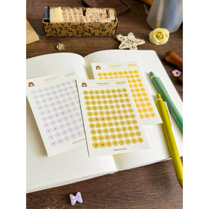 BSLT, Shape Stickers, Functional Stickers, Small Stickers | BSSLT | PaperaicaShop