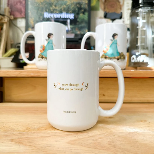 Cute Spring Girl Massy Mug MM004