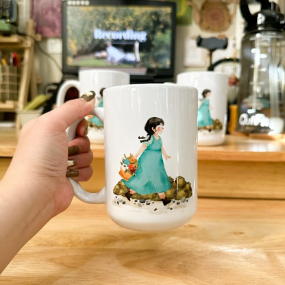 Cute Spring Girl Massy Mug MM004