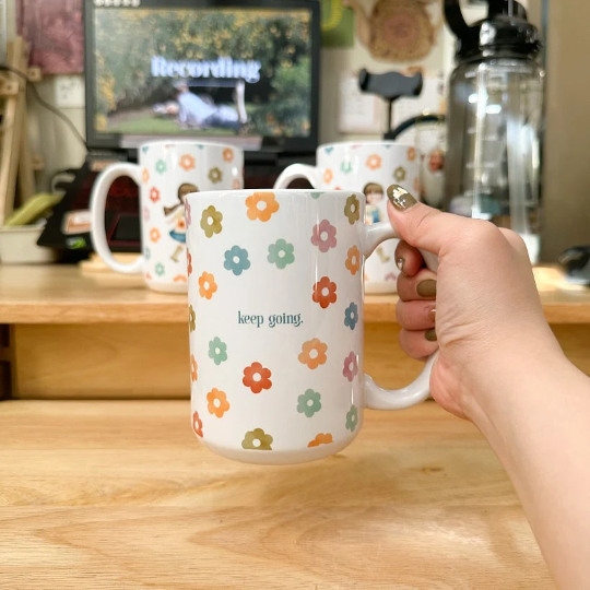 Keep Going Massy Mug MM005