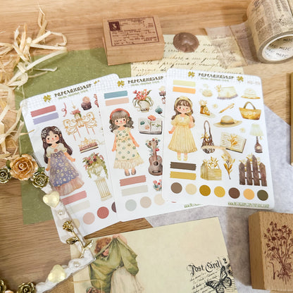 Daisycore Maica Decorative Sticker Sheet MCD050