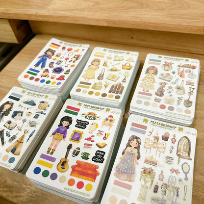 Dream Explorer Maica Decorative Sticker Sheet MCD053