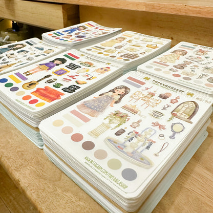 Daisycore Maica Decorative Sticker Sheet MCD050