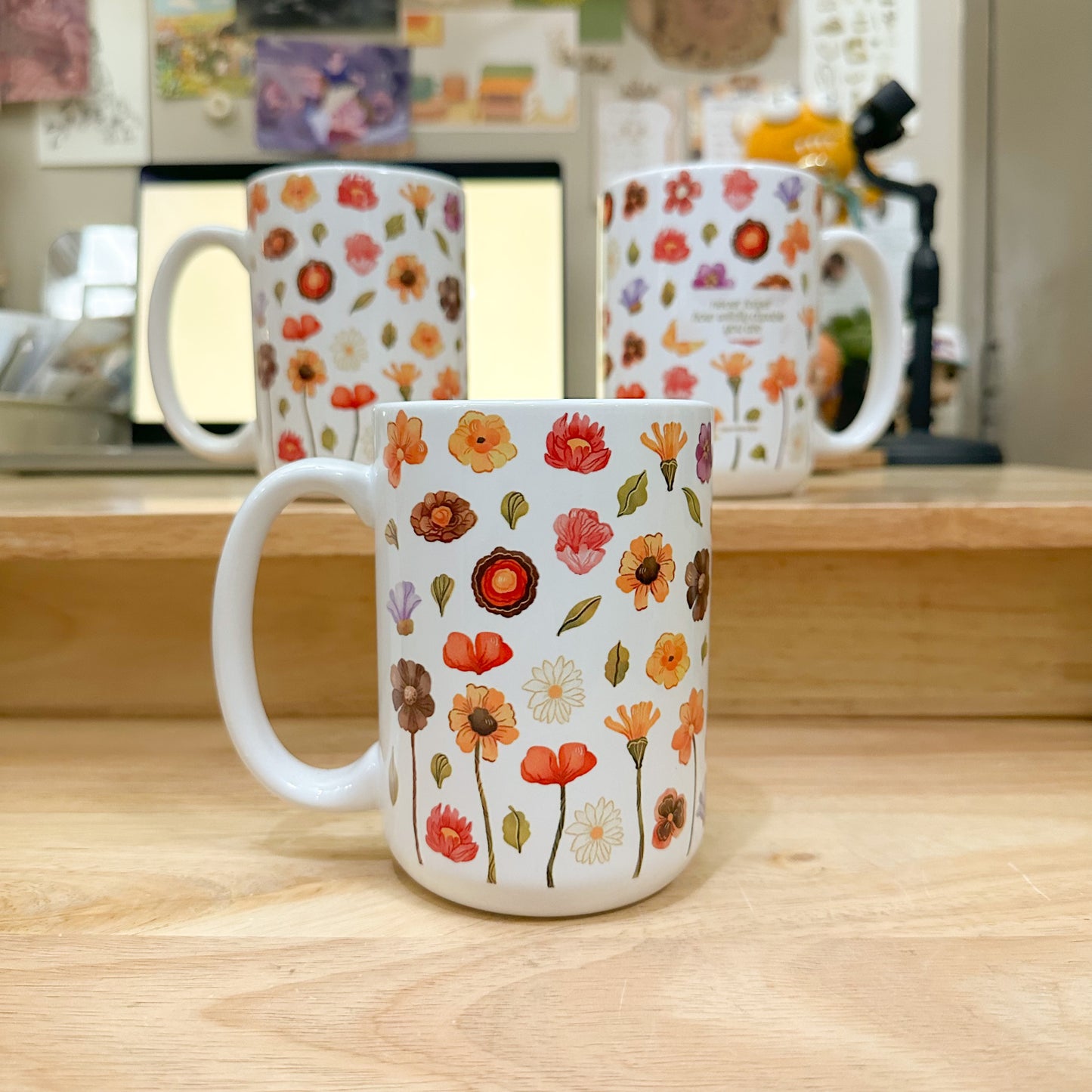 Spring Floral Massy Mug MM007