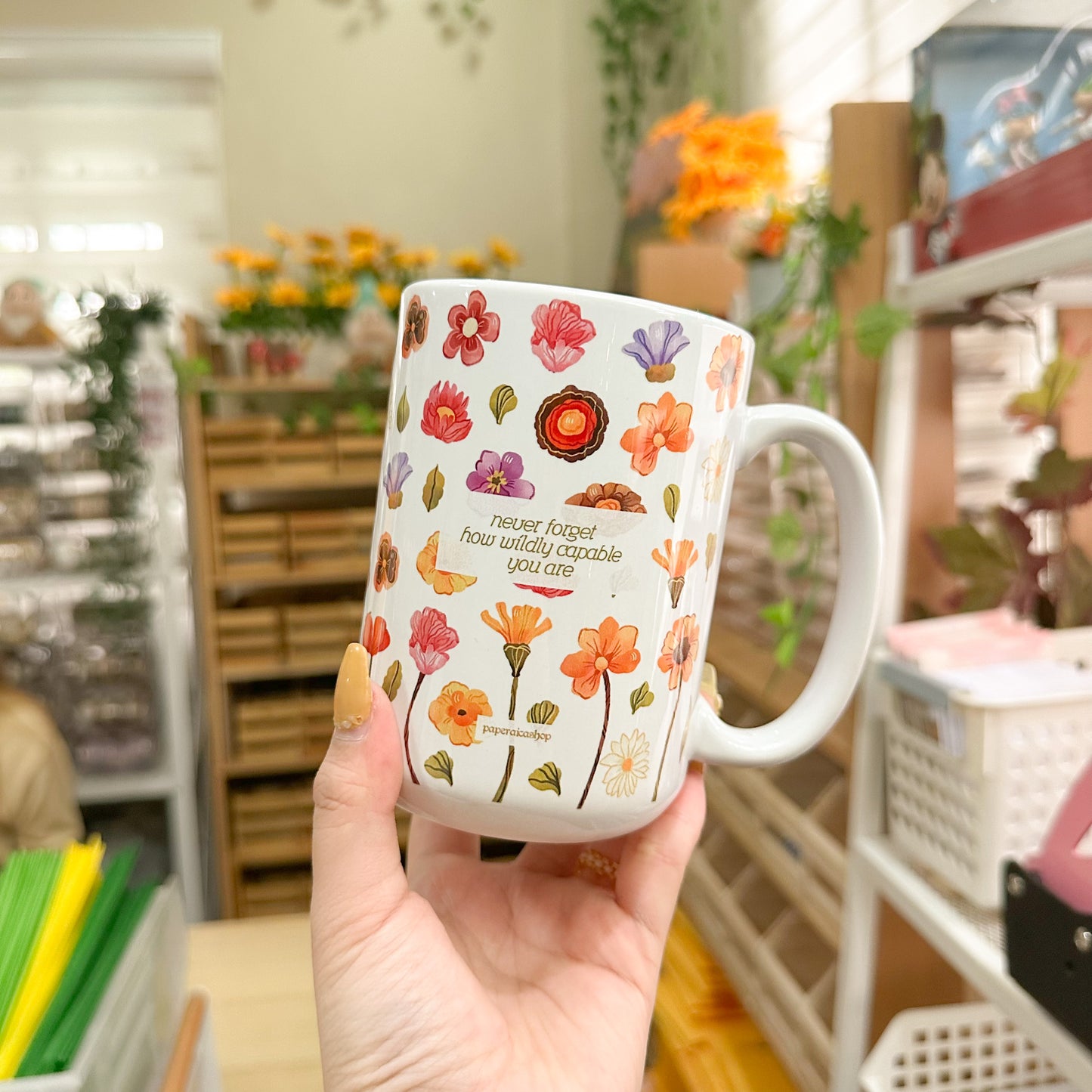 Spring Floral Massy Mug MM007