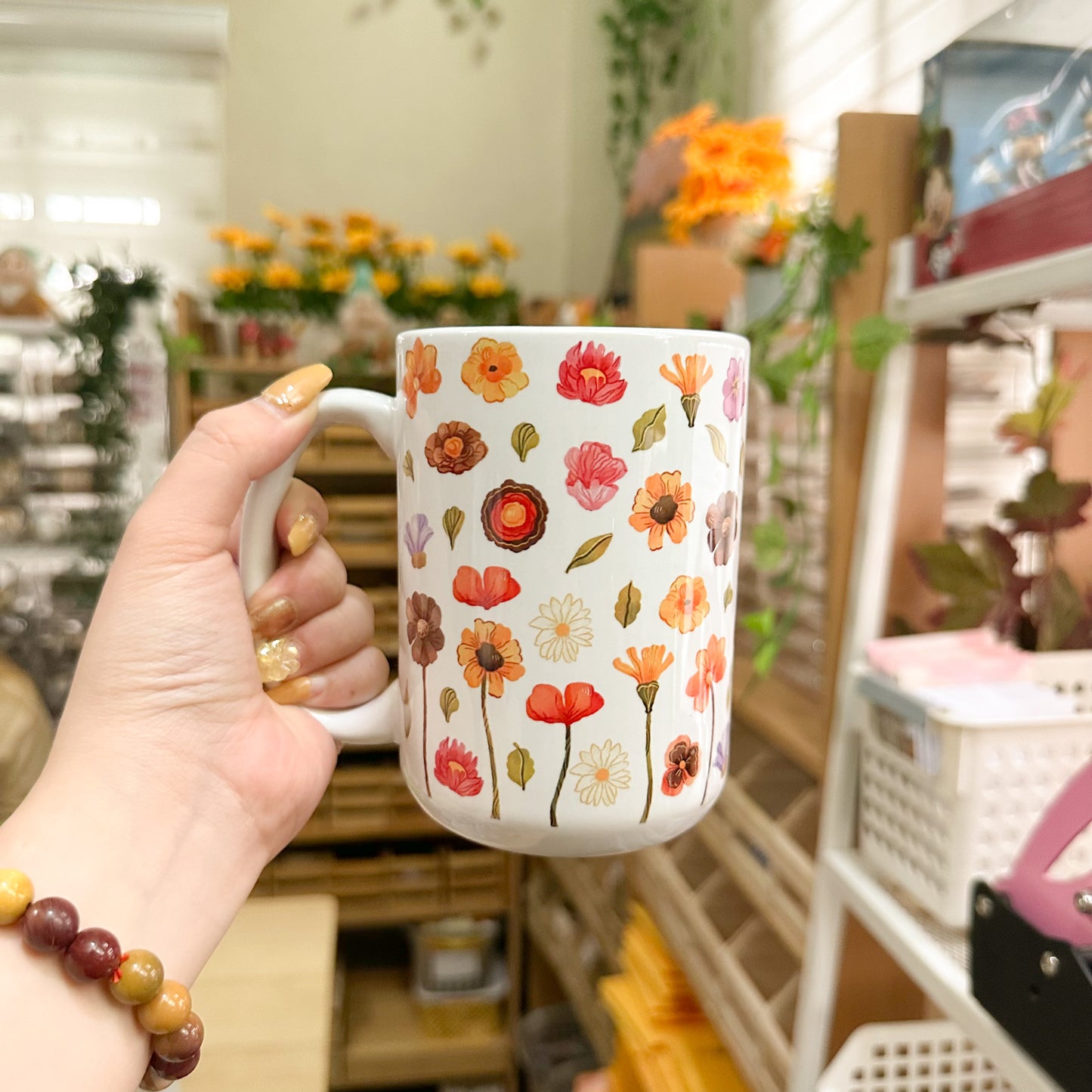 Spring Floral Massy Mug MM007