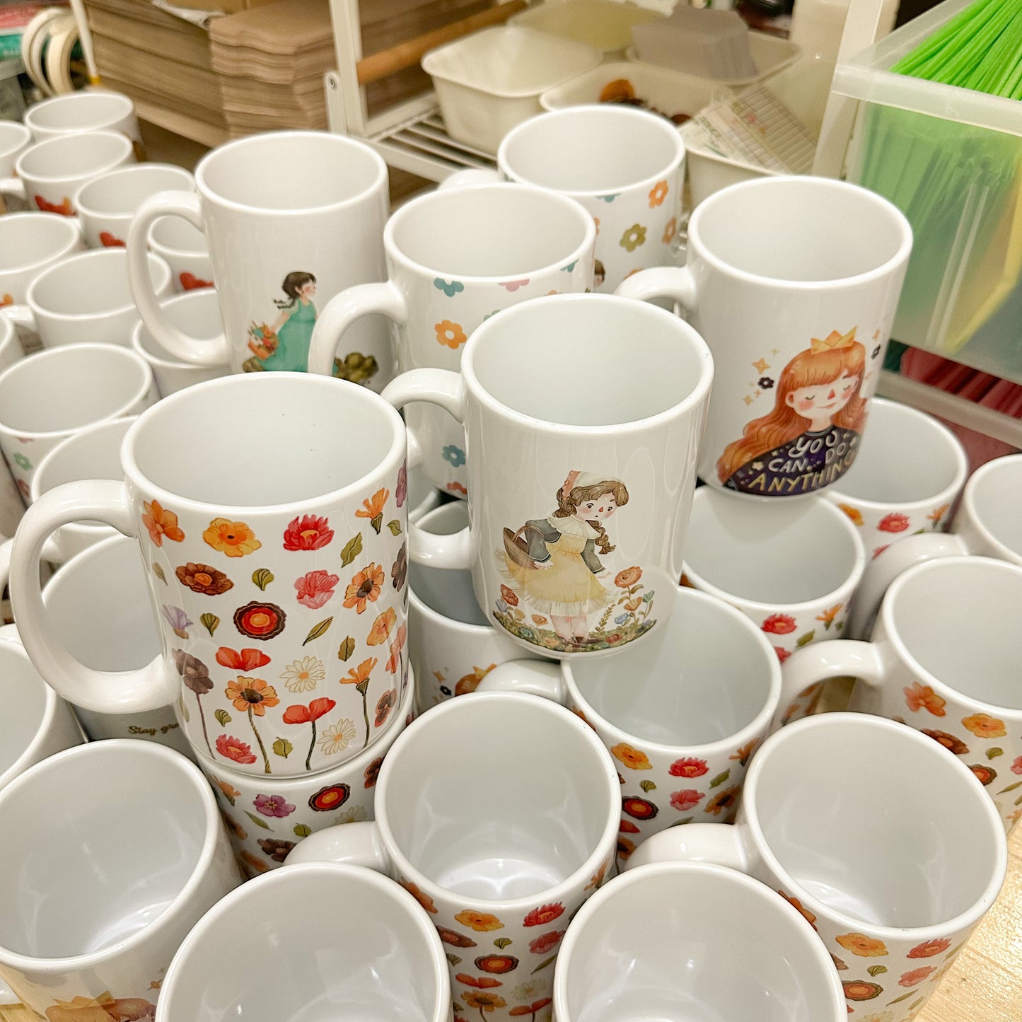 Wildflower Girl Massy Mugs MM008