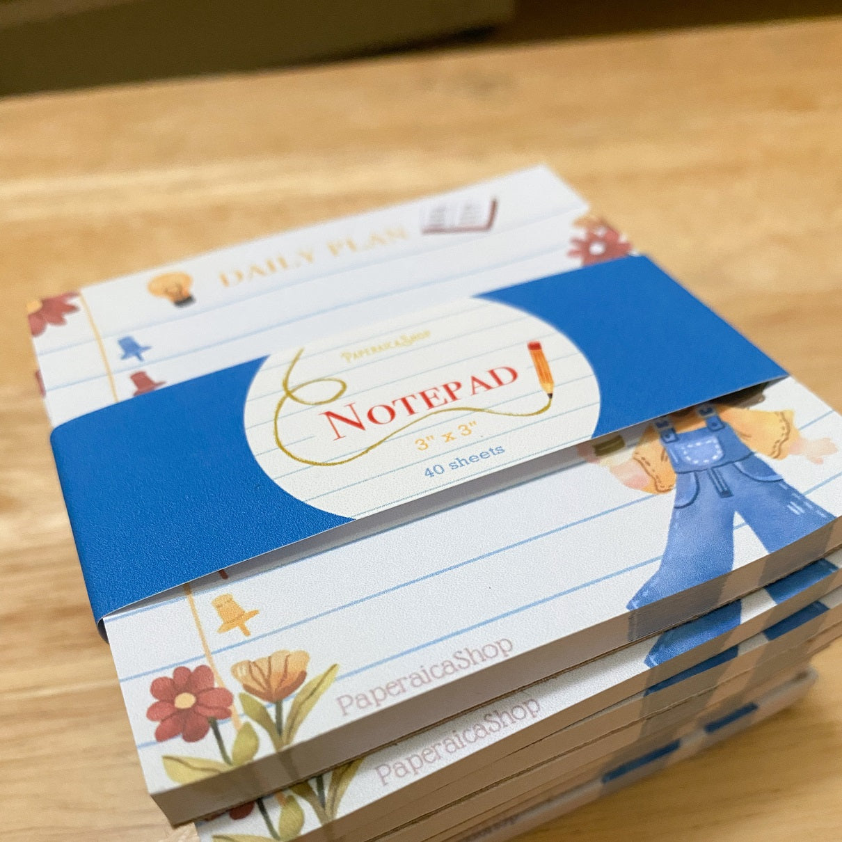 Cute Daily Plan Notepad 40 Leaves Notepad, Notes Memopad NP007