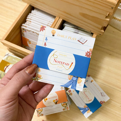 Cute Daily Plan Notepad 40 Leaves Notepad, Notes Memopad NP007