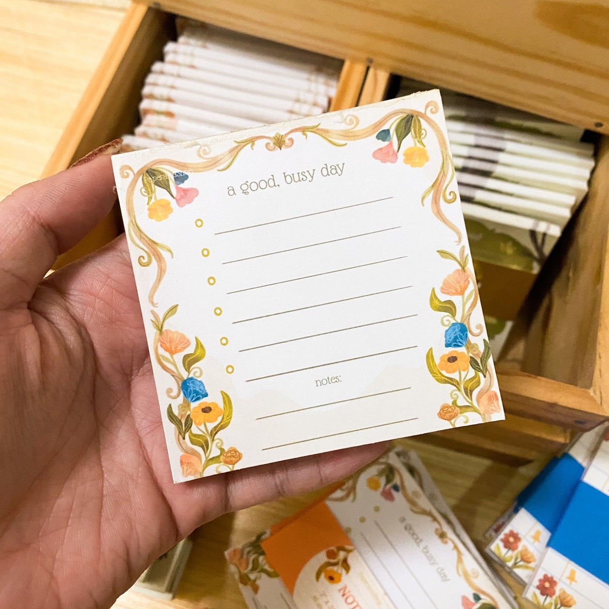 Busy Day Notepad 40 Leaves Notepad, Notes Memopad NP009