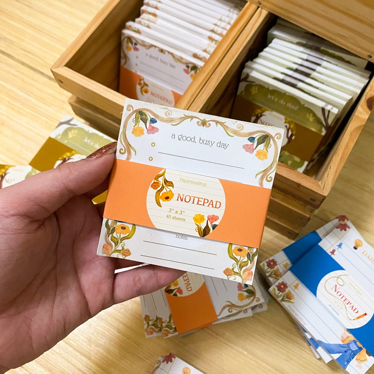 Busy Day Notepad 40 Leaves Notepad, Notes Memopad NP009