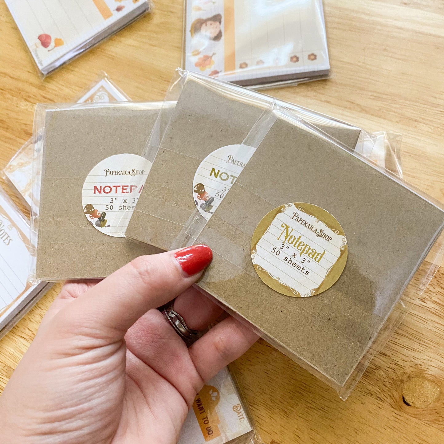 Cute Girl Notepad 40 Leaves Notepad, Notes Memopad NP004