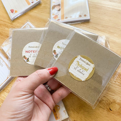 Cute Girl Notepad 40 Leaves Notepad, Notes Memopad NP004