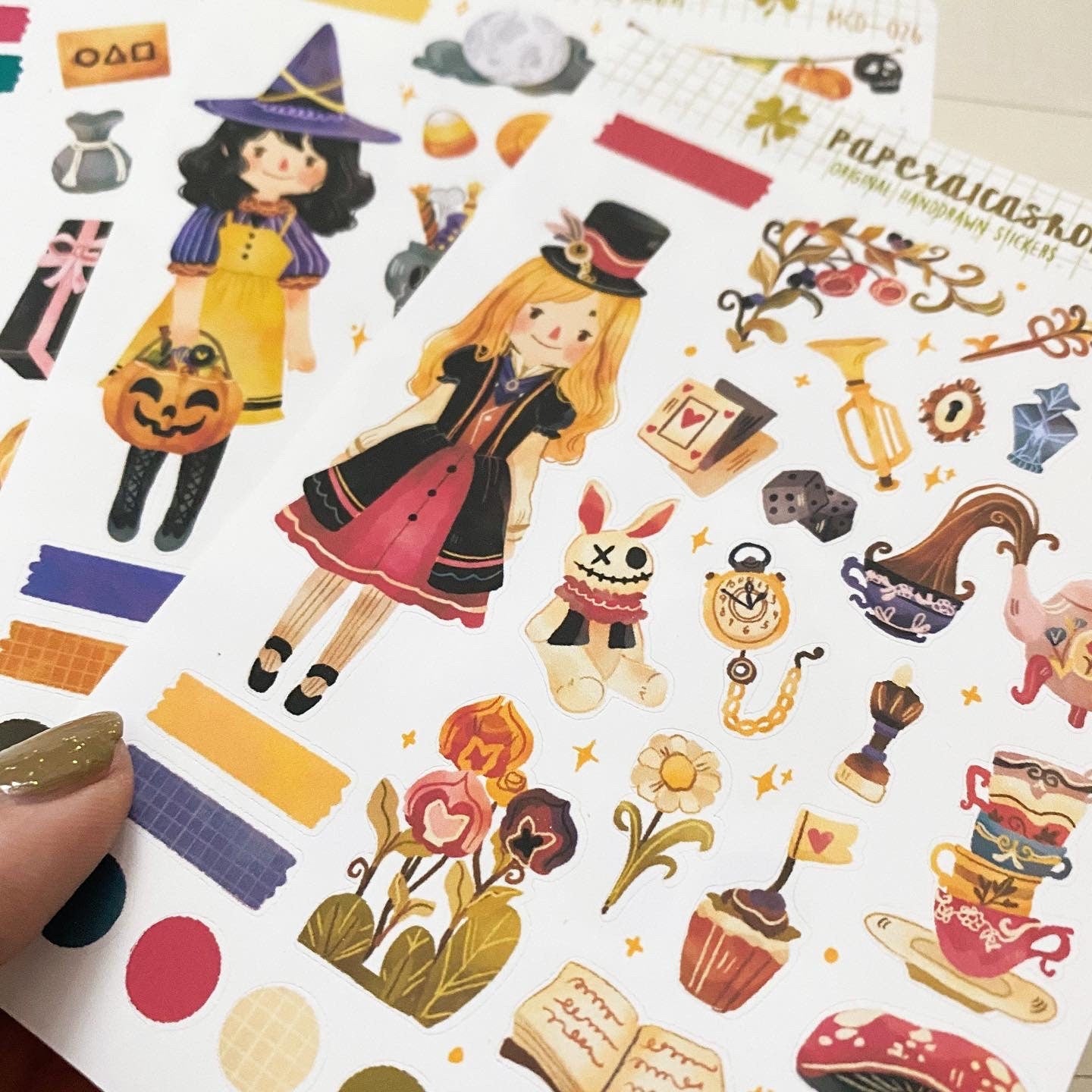 Cute Wonderland Maica Decorative Sticker Sheet MCD027